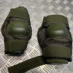 Kit coudieres de protection en neoprene vert 101 inc neuf