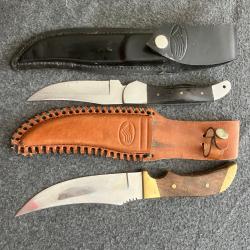 2 couteaux de chasse pradel