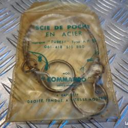 Scie fil commando arm&eacute;e fran&ccedil;aise survivalisme nature coupe bois