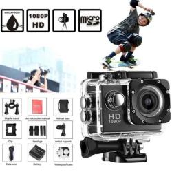 Cam&eacute;ra de Sport G22 HD 1080 Lcd Etanche 30 M Grand Angle 120&deg; + Kit Aventure - LIVRAISON OFFERTE