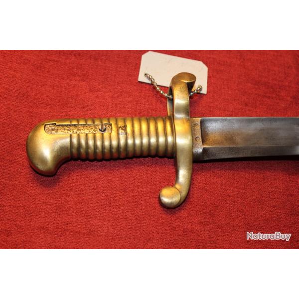 Baionnette 1840  avec bague sans encoche