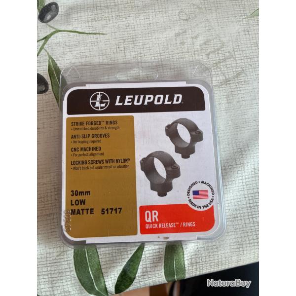 Montage QR LEUPOLD 30 mm