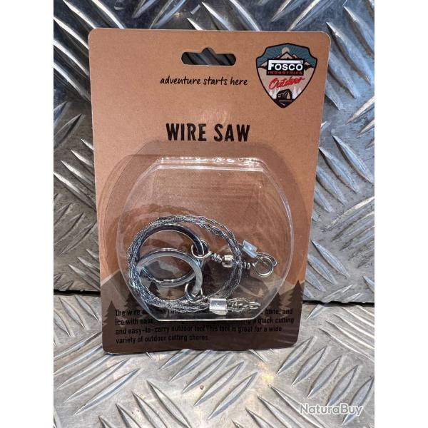 Scie fils commando survivalisme coupe bois fosco industries