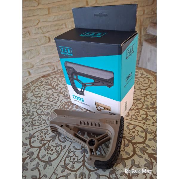 Crosse CQB FAB Defense GL-CORE- S pour tubes Mil-Spec - Coyote