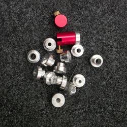 Hornady Lock-N-Load &reg; Comparateur de dimension - Support avec 5 bagues + Hornady L-N-L Bullet Compar