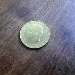 monnaie una peseta 1975