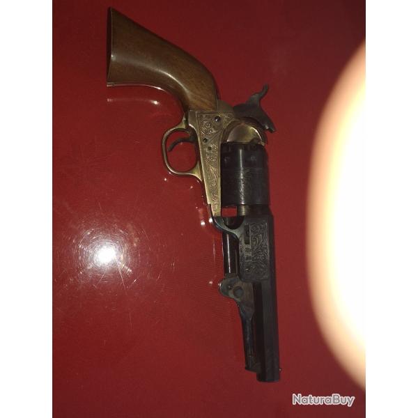 PIETTA 1851 NAVY revolver en TBE cal 36 vendu par poudrenoirepro