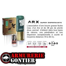 Cartouches MARY ARM ARX Super Dispersante Calibre 12/70 36grs 8