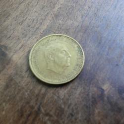 monnaie una peseta 1966