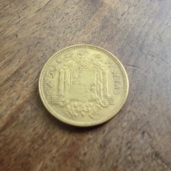 monnaie  2,5 pesetas  1953
