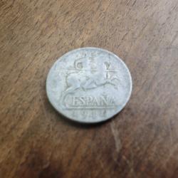 monnaie  10 centimos  1941 alu