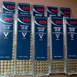 Lot de 1000 cartouches 22LR CCI Minimag