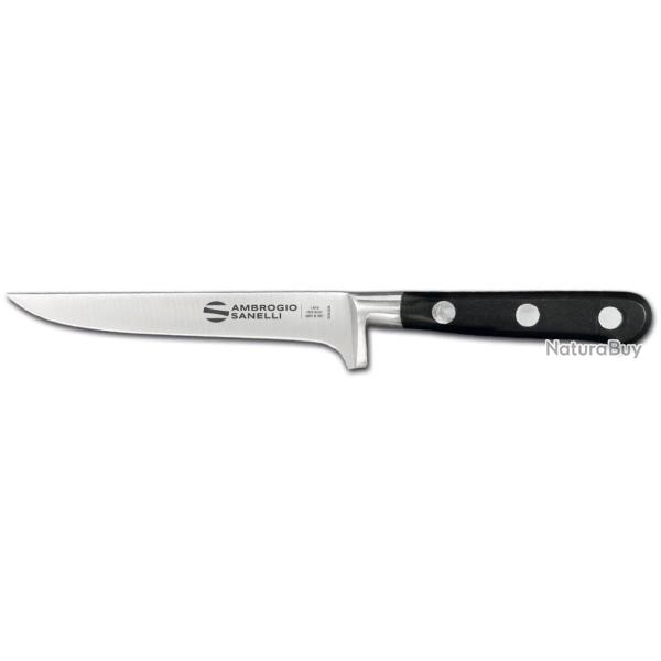 Couteau � d�sosser 13cm gamme Chef Ambrogio Sanelli pour Januel