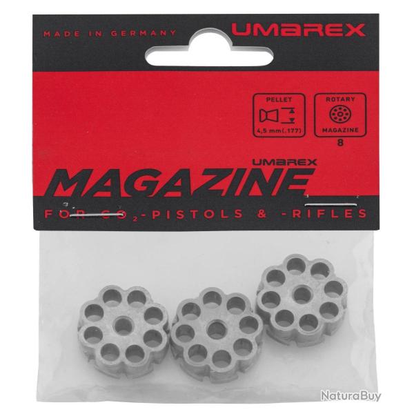 Lot 3 barillets 8 coups