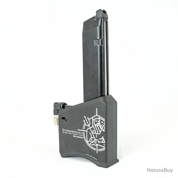 ADAPTATEUR HPA GBB CHARGEUR M4 NOIR