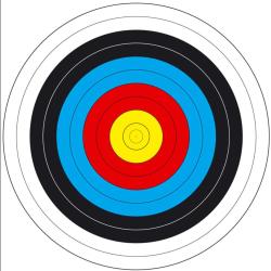 Cible arbal&egrave;te x10