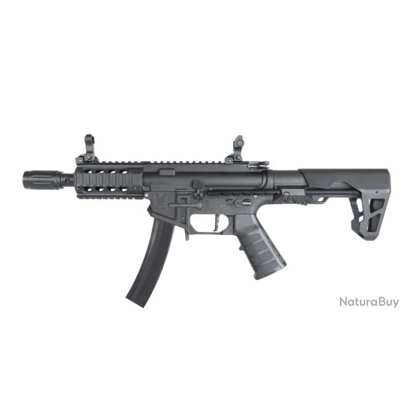 REPLIQUE LONGUE 6MM PDW 9MM SBR SHORTY NOIR