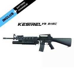 REPLIQUE LONGUE 6MM SA-G02 ONE KESTREL NOIRE