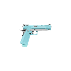 PISTOLET 6MM GPM1911 MACARON BLUE GAZ