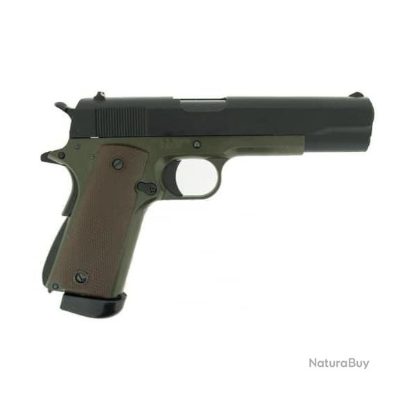 PISTOLET 6MM 1911 GAZ GREEN