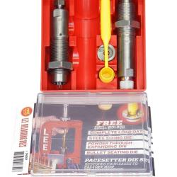 JEU D'OUTILS 2P LEE AVEC SUPPORT DOUILLE 8MM LEBEL