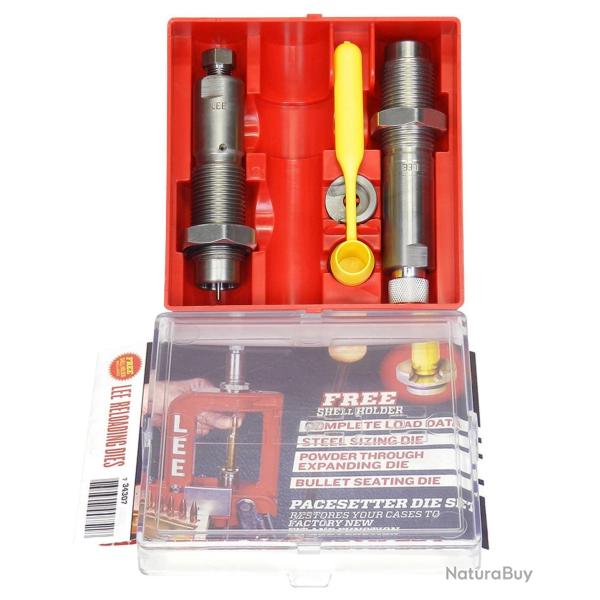 JEU D'OUTILS 2P LEE AVEC SUPPORT DOUILLE 8MM LEBEL