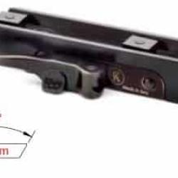 MONTAGE AMOVIBLE 12MM RAIL ZEISS/LEICA/DOCTER