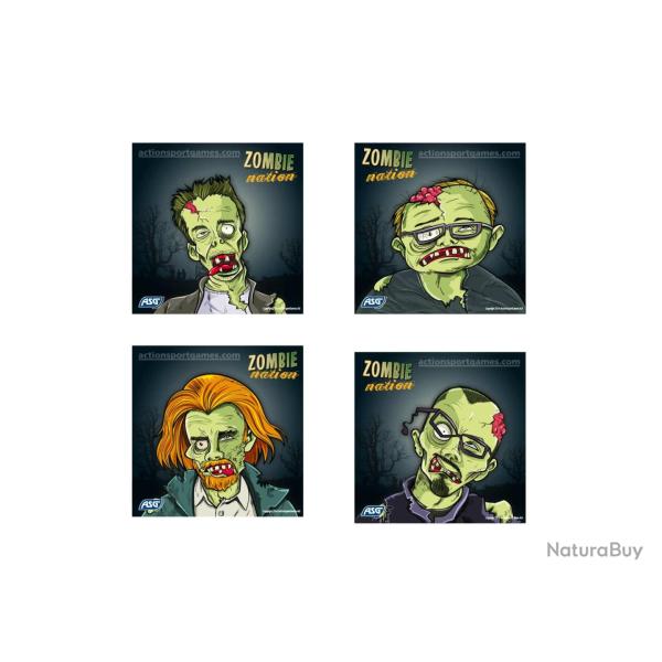 CIBLE 14X14 ZOMBIE X100