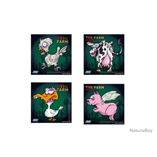 CIBLE 14X14 FUN TARGET X100