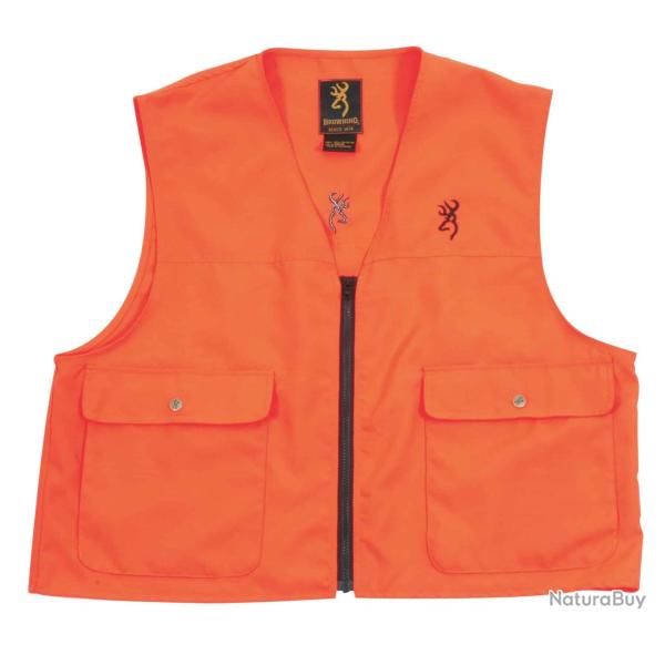 GILET DE SECURITE ORANGE XXL