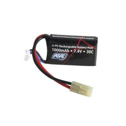 BATTERIE LI-PO 7.4V 1000MAH 1 STICK COMPACTE