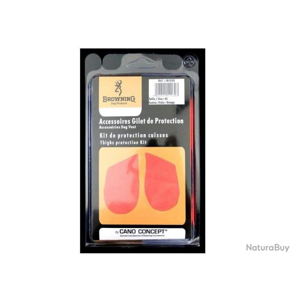 KIT PROTECTION CUISSES GILET BW T45 ORANGE