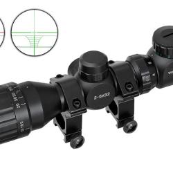 LUNETTE A3 2-6X32 AOE