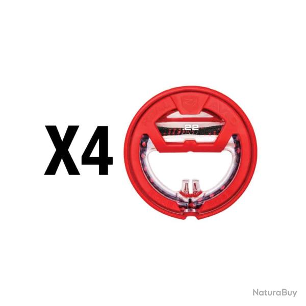 PACK CABLES DE NETTOYAGE BORE BOSS .22CAL X4