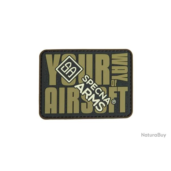 PATCH SPECNA YOUR WAY GREEN