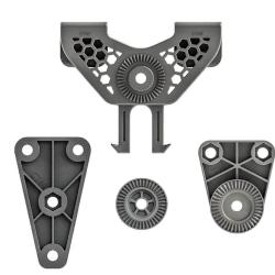 KIT ATTACHES MOLLES HOLSTER AAP01 NOIR