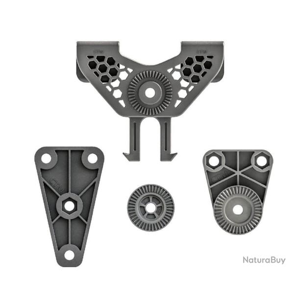 KIT ATTACHES MOLLES HOLSTER AAP01 NOIR