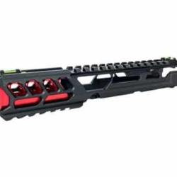 CULASSE AAP01 FUKU-2 CNC NOIRE / ROUGE - Long Cutout version