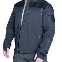 MANTEAU ALPHA ACE NOIR -L