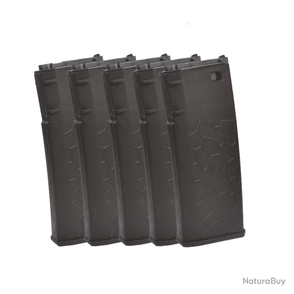 PACK DE 5 CHARGEURS 110 COUPS MTW