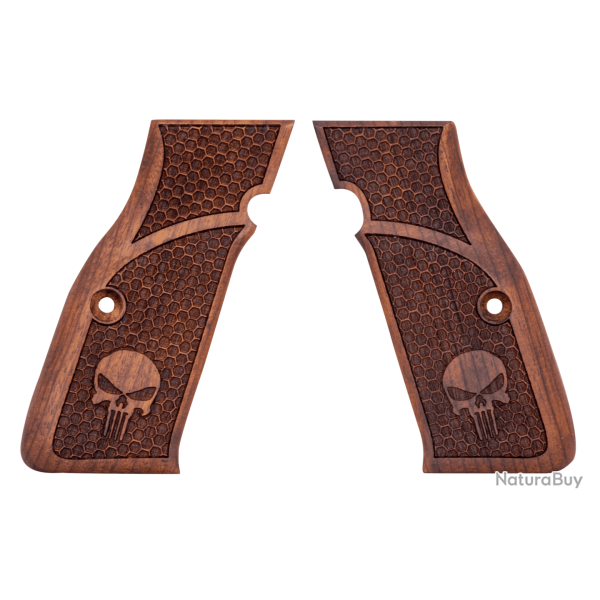 PLAQUETTES BOIS CZ SHADOW NID D'ABEILLE PUNISHER