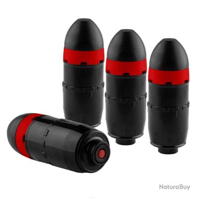 PACK 10 PROJECTILES VELUM MK2 KC FUMI ROUGE - Artifice Airsoft (14456096)