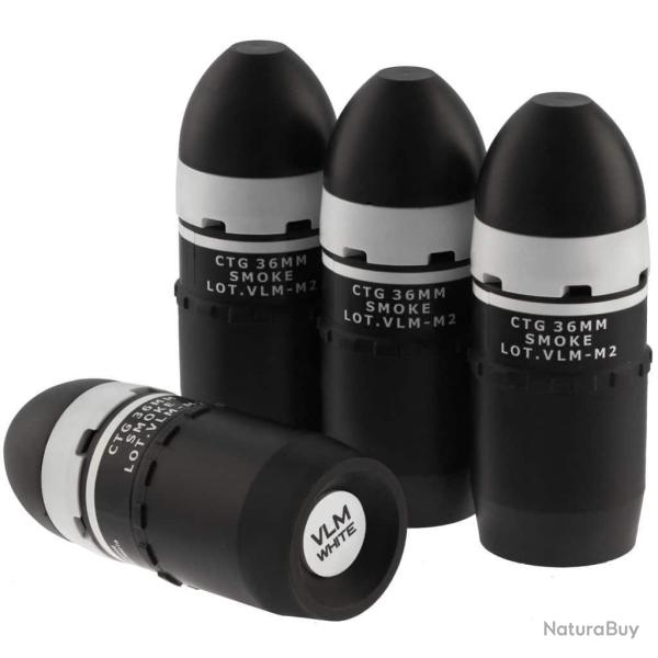 PACK 10 PROJECTILES VELUM MK2 FUMI BLANC