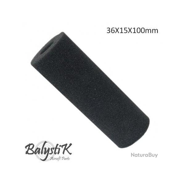 MOUSSE POUR SILENCIEUX 36X15X100MM