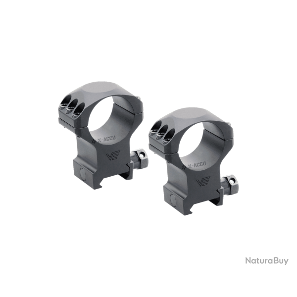 COLLIER X ACCU PICATINNY 30MM HAUT