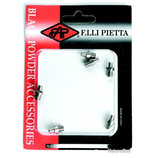 CHEMINEE INOX POUR REPLIQUE REVOLVER BLISTER X6