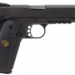 PISTOLET 6MM GAZ MEU NOIR AVEC RAILS