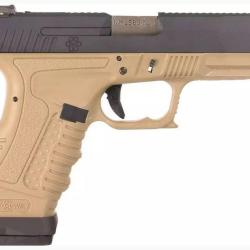 PISTOLET 6MM GAZ GP1799 T6 BK/TAN/GD