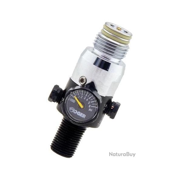 REGULATEUR D'AIR 4500 PSI HP 850 PSI LP 450 PSI DOUBLE JOINT TORRIQUE EN LAITON