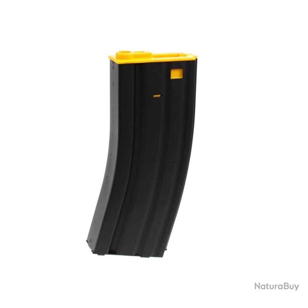 CHARGEUR AEG 300 CPS M4 METAL NOIR/JAUNE